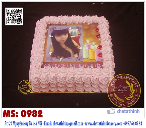 Bánh kem tươi in ảnh - 0982