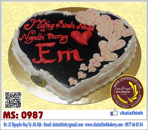 Bánh phủ socola - 0987