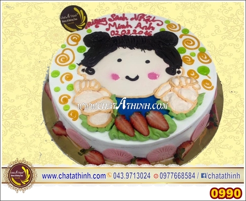 Bánh vẽ hình - 0990