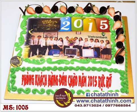 Bánh kem tươi hoa quả - 1005