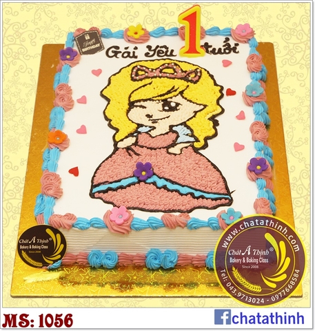 Bánh vẽ hình - 1056