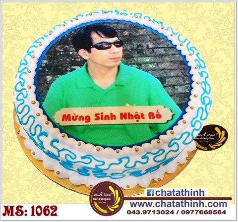 1062 - Bánh sinh nhật in ảnh
