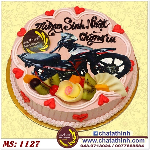 Bánh kem tươi hoa quả - 1127