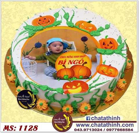 Bánh bí ngô xinh xắn - 1128