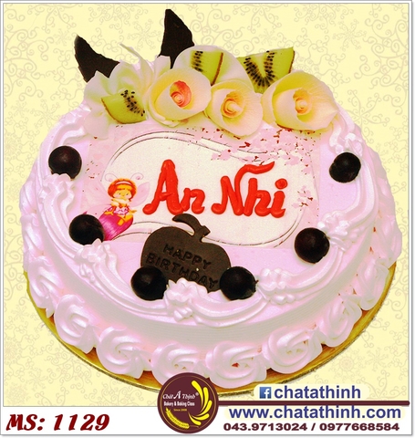 Bánh kem tươi hoa quả - 1129