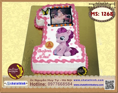 Bánh số kem tươi - 1268