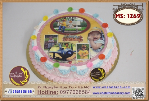 Bánh sinh nhật in ảnh - 1269