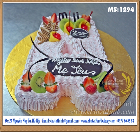 Bánh kem tươi hoa quả - 1294