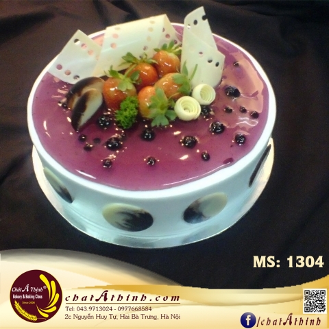 Bánh kem Việt Quất - 1304