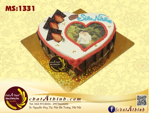 Bánh sinh nhật in ảnh 1331