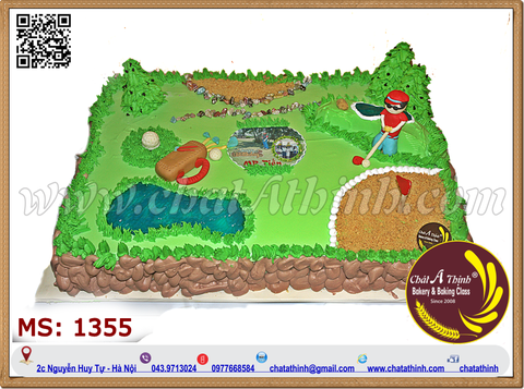 Bánh hình sân golf 1355