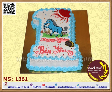 Bánh sinh nhật số 1 -  1361