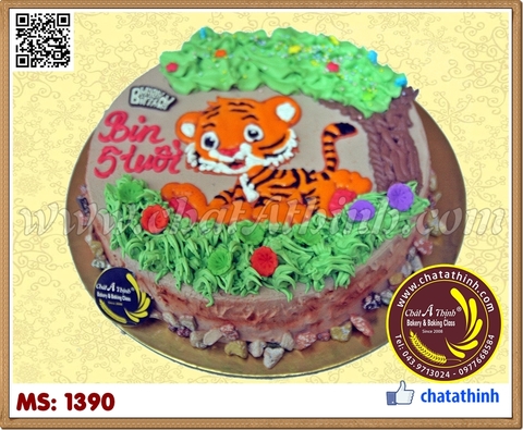 Bánh vẽ chú hổ 1390