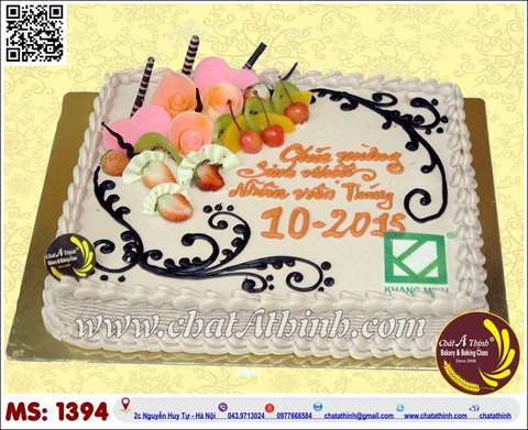 Bánh sinh nhật theo yêu cầu 1394