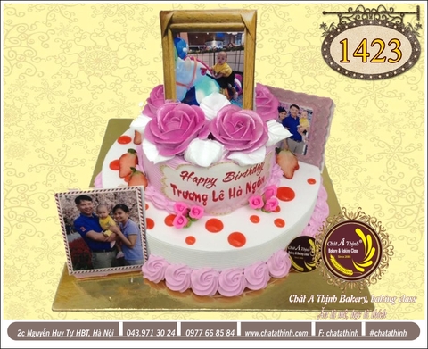 Bánh sinh nhật bé gái 1423