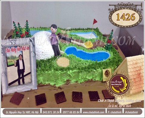 Bánh hình sân Golf 1426