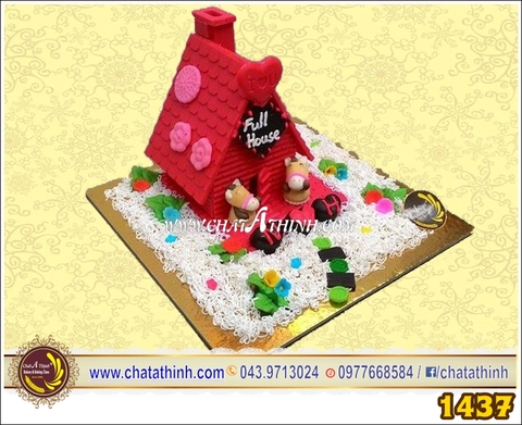 Bánh ngôi nhà chocolate 1437