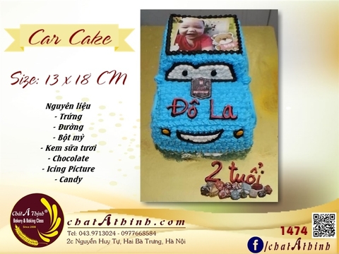 Bánh hình ô tô 1474