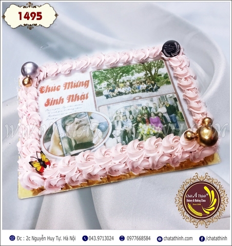 BÁNH SINH NHẬT - BÁNH IN ẢNH - 1495