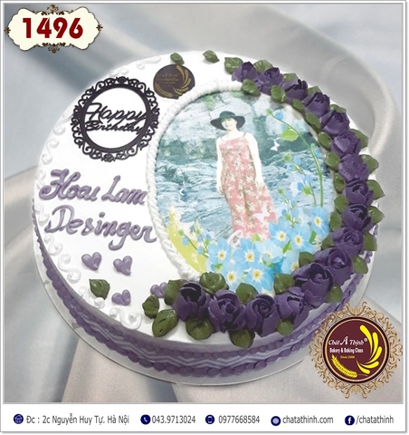 BÁNH SINH NHẬT - BÁNH IN ẢNH - 1496