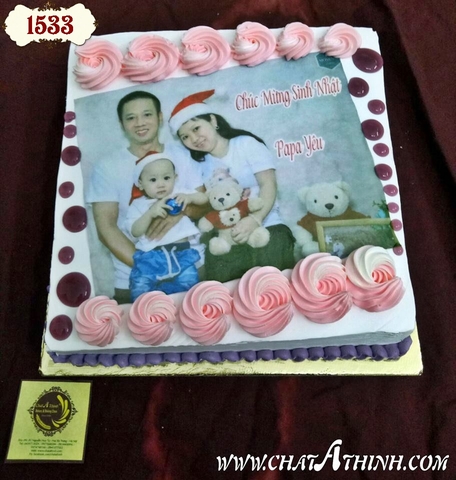 1533 - BÁNH SINH NHẬT - BANH IN ẢNH