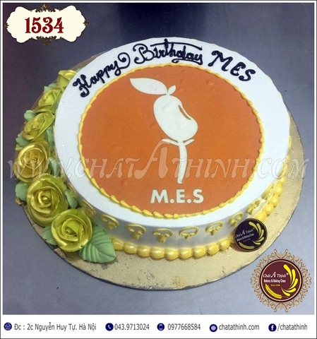 1534 - BÁNH SINH NHẬT - LOGO CAKE - BÁNH IN ẢNH
