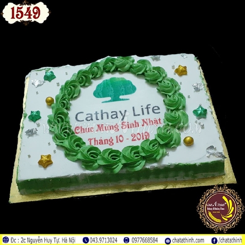 BÁNH SINH NHẬT CÁC BẠN THÁNG 10 CATHAY LIFE - 1549