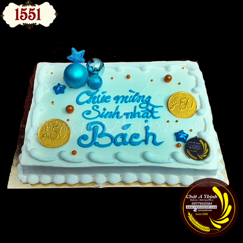 BÁNH SINH NHẬT CHO CON TRAI - BÁNH SINH NHẬT PHONG CÁCH HIỆN ĐẠI - BÁNH SINH NHẬT VỊ CHANH LEO - 1551
