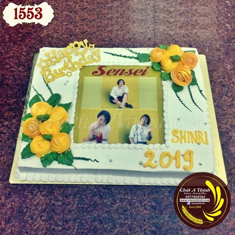 BÁNH SINH NHẬT - BÁNH IN ẢNH - 1553