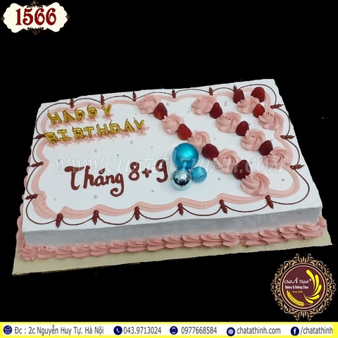 BÁNH SINH NHẬT TẬP THỂ THÁNG 8-9 TRƯỜNG TÔ HOÀNG - 1566