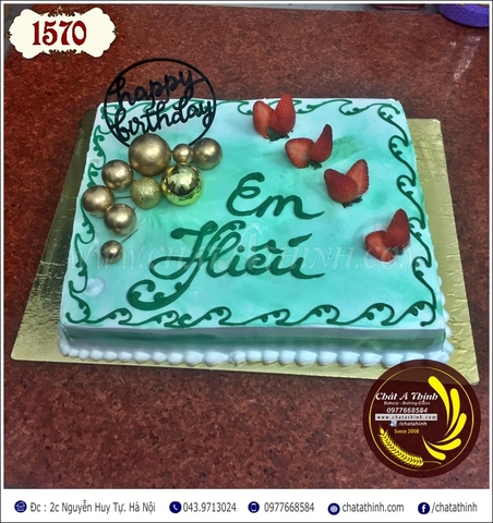 BÁNH SINH NHẬT PHONG CÁCH HIỆN ĐẠI - 1570