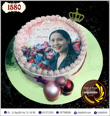 BÁNH SINH NHẬT IN ẢNH - 1580