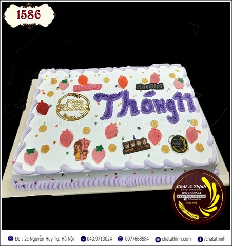 BÁNH SINH NHẬT THÁNG - 1586