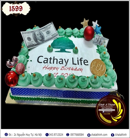 1599 - BÁNH SINH NHẬT CATHAYLIFE
