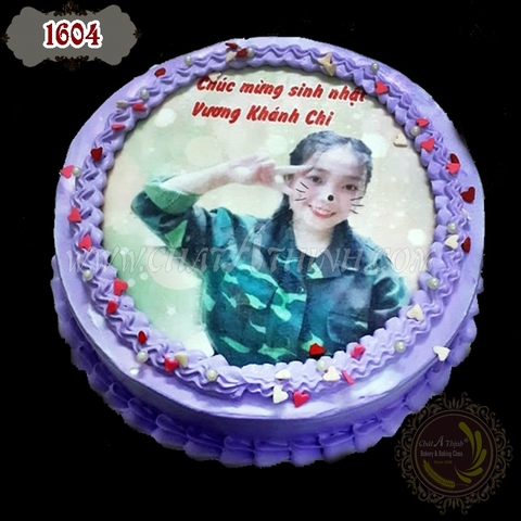 1604 - Bánh Sinh Nhật In Ảnh