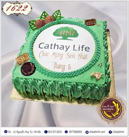 BÁNH SINH NHẬT THÁNG CHO ĐƠN VỊ CATHAYLIFE