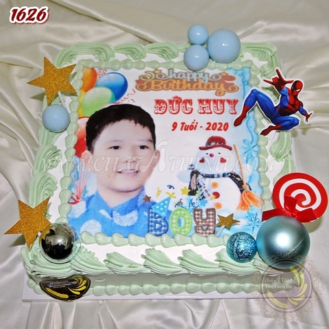 BÁNH SINH NHẬT IN ẢNH CHO BÉ TRAI