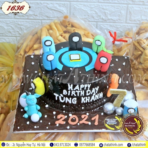 BÁNH CHO BÉ TRAI YÊU GAME