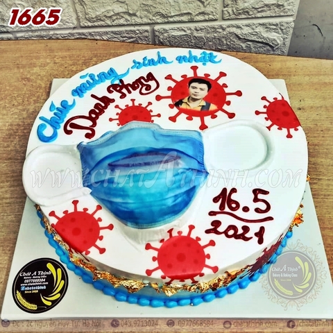 bánh sinh nhật mùa covid19