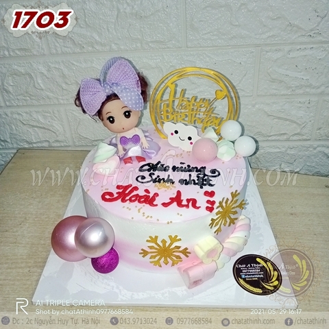 BÁNH SINH NHẬT CHO BÉ GÁI