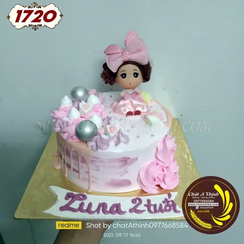 BÁNH SINH NHẬT CHO BÉ GÁI 2 TUỔI