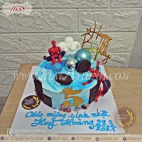 BÁNH KEM SIÊU NHÂN