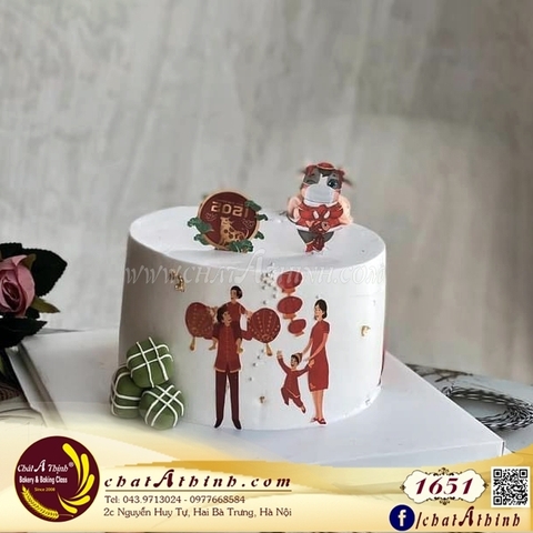 BÁNH KEM MỪNG NĂM MỚI