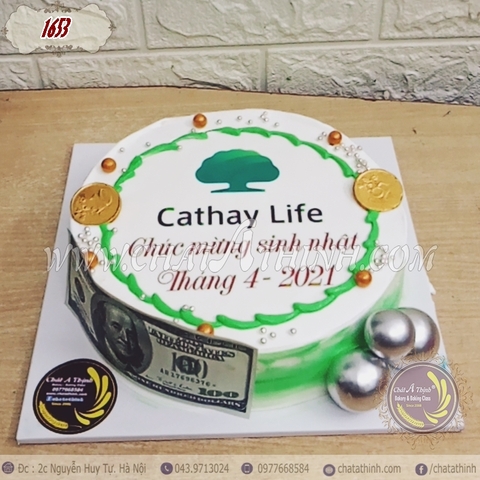 BÁNH SINH NHẬT CỦA CÔNG TY CATHAYLIFE