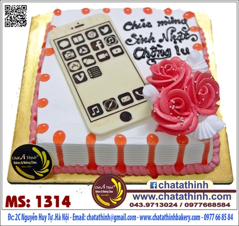 Bánh sinh nhật chồng 1314