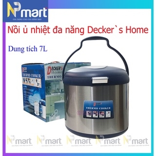 Nồi ủ nhiệt đa năng Decker’s Home dung tích 7 Lít YXM-70CF