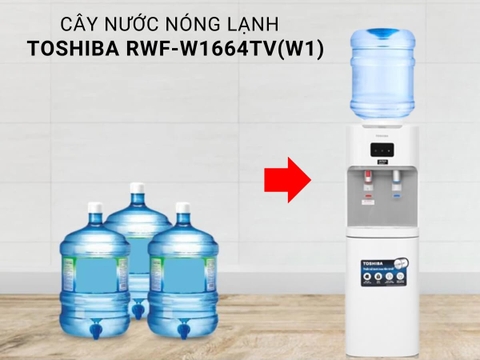 Cây Nước Nóng Lạnh Toshiba RWF-W1664TV (W1) 670W