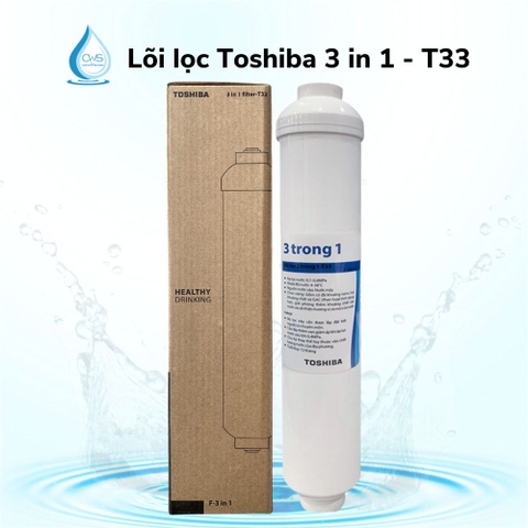 Lõi lọc nước Toshiba F-3 in 1