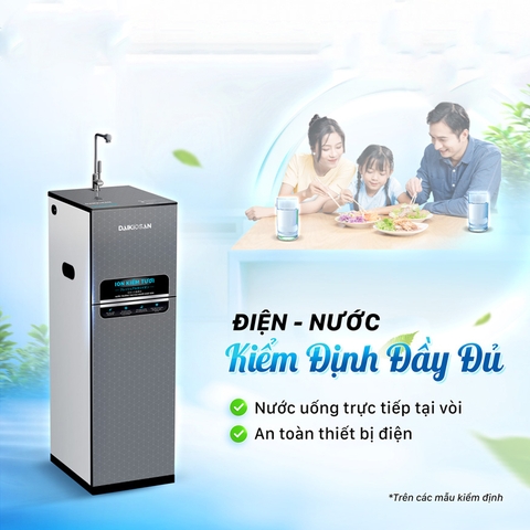 Máy lọc nước ion kiềm tươi từ trường nóng nguội Daikiosan DN269