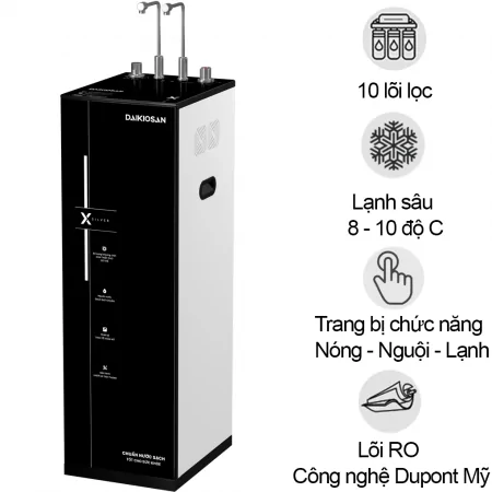Máy lọc nước RO X-SILVER nóng nguội lạnh Daikiosan DN303
